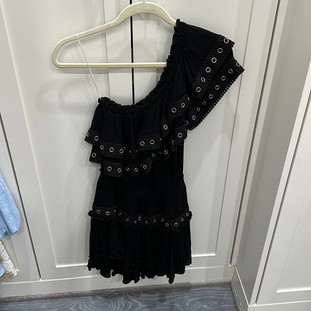 Misa one shoulder dress
